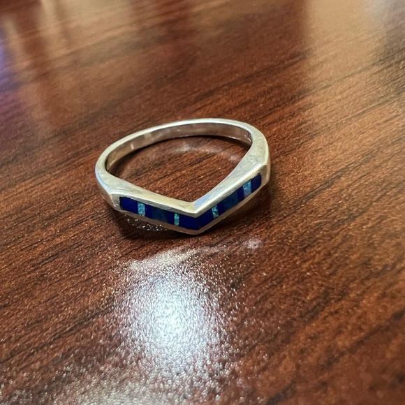 David Rosales Blue Sky arrow ring - Picture 3 of 5